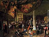 A Village Wedding by Jan Steen